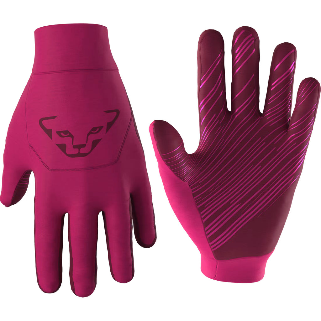 Women's Upcycled Thermal Gloves - Pink