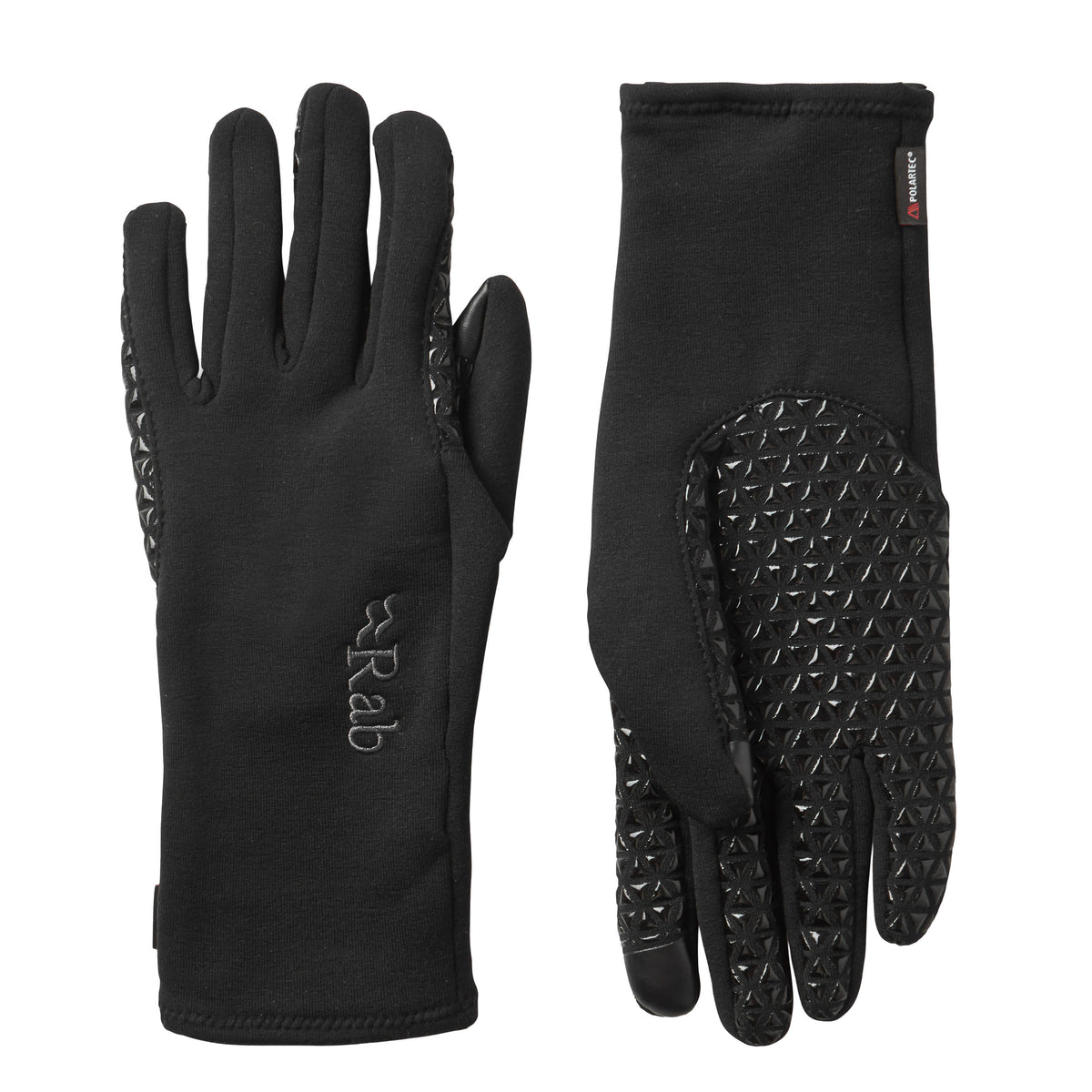 Men's Power Contact Grip Gloves - Black