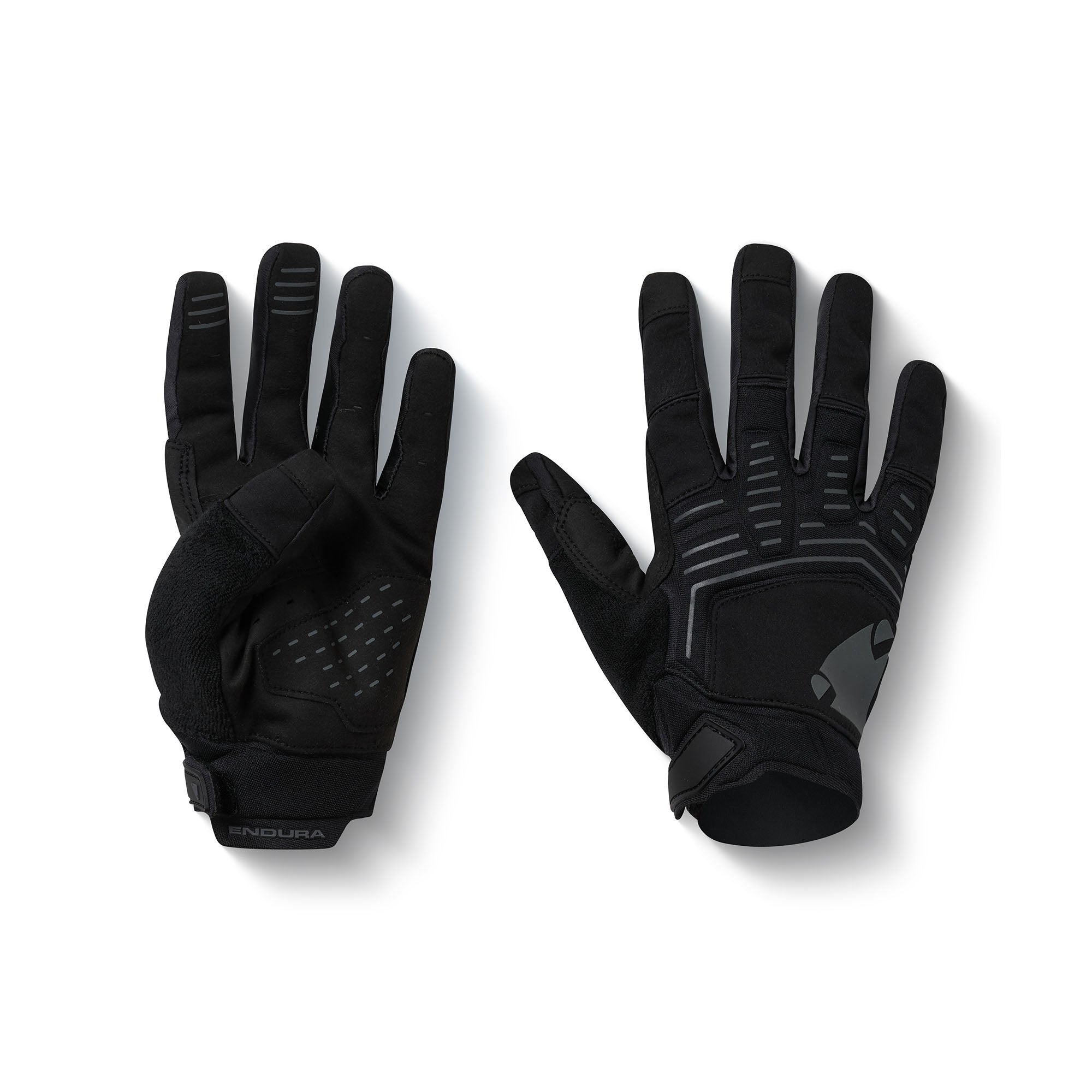 Unisex SingleTrack Windproof Gloves - Black
