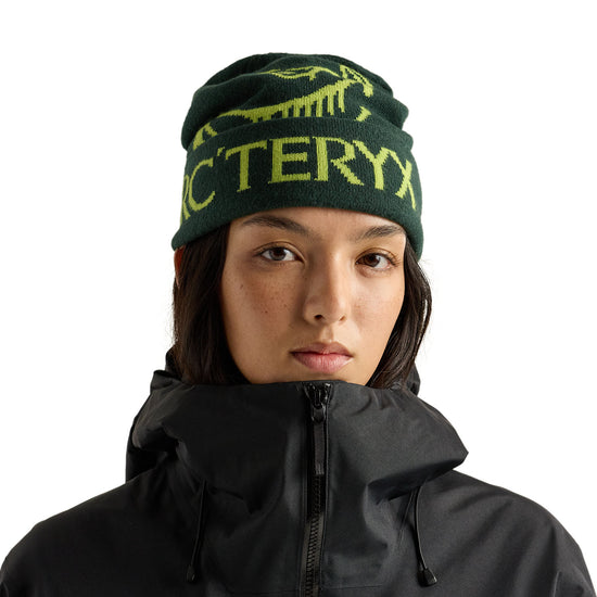 Unisex Bird Word Toque - Dark Jade / Mantis