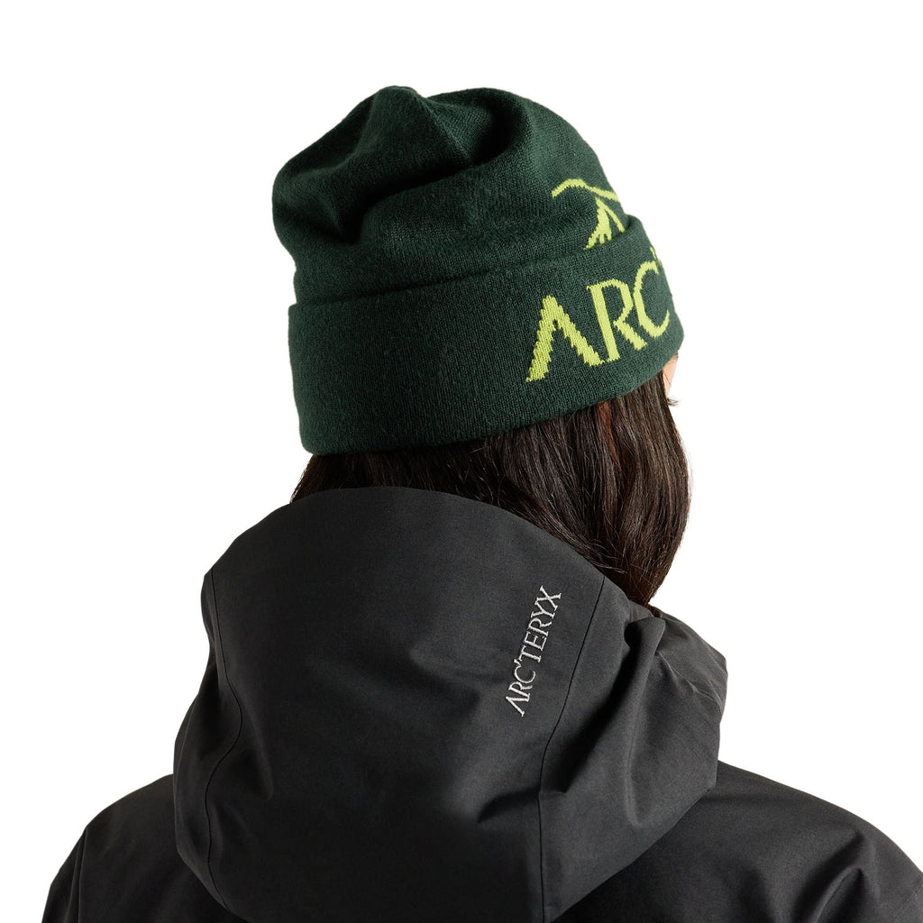 Unisex Bird Word Toque - Dark Jade / Mantis