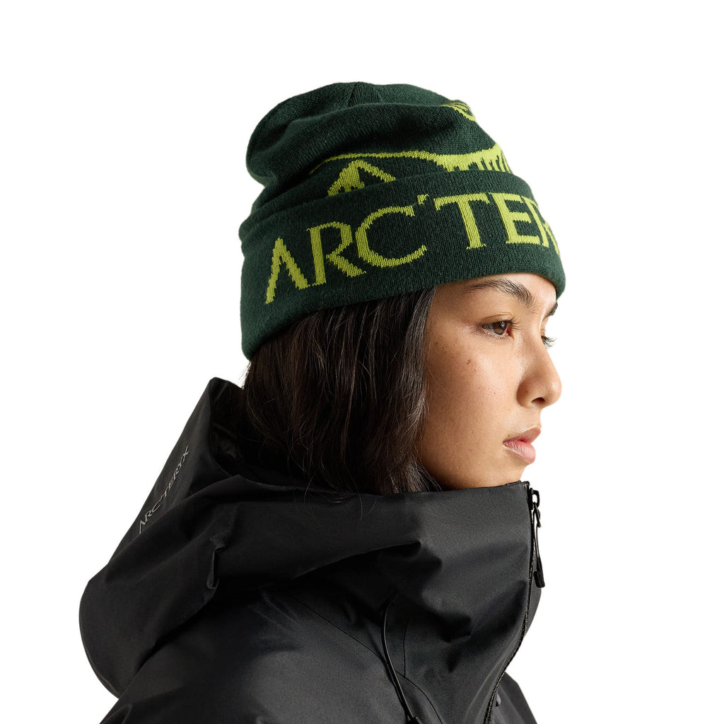 Unisex Bird Word Toque - Dark Jade / Mantis
