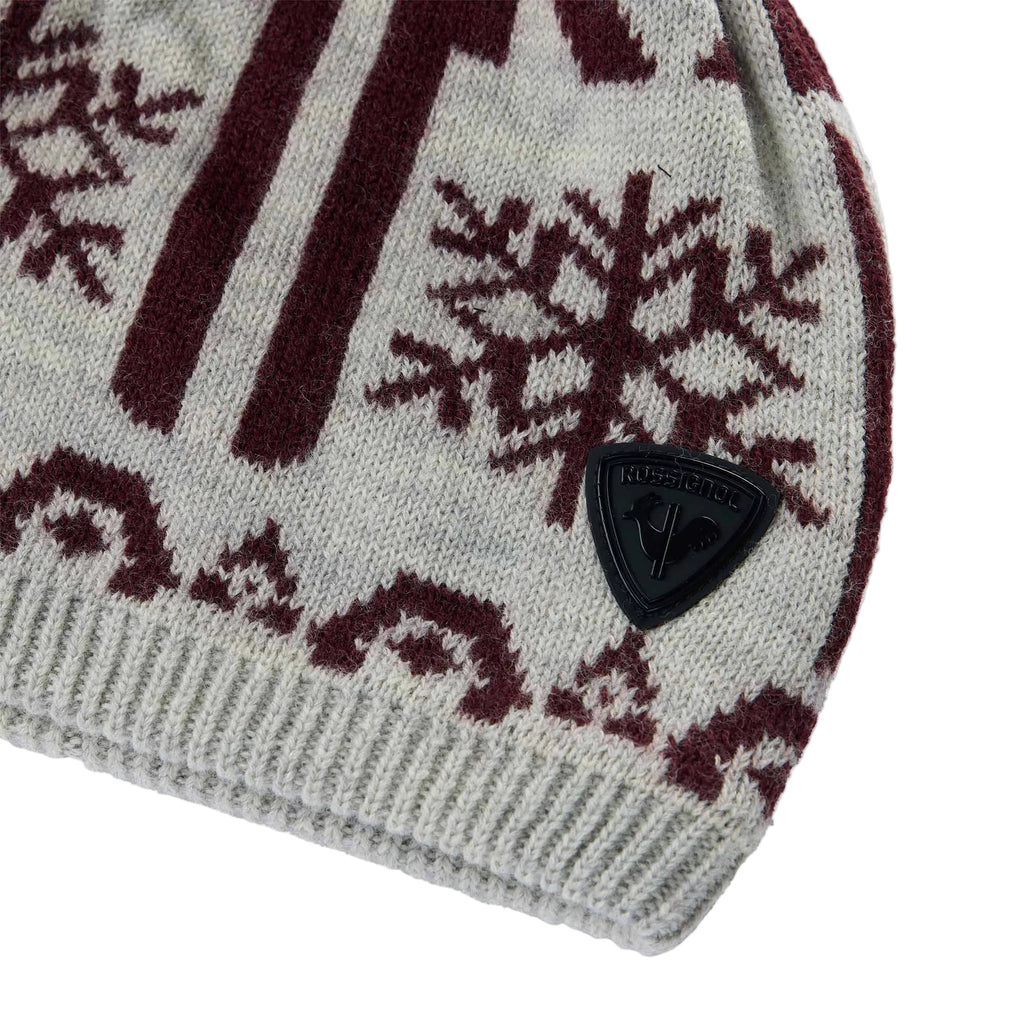 Women’s Snowdazzle Pom-Pom Beanie – Silver