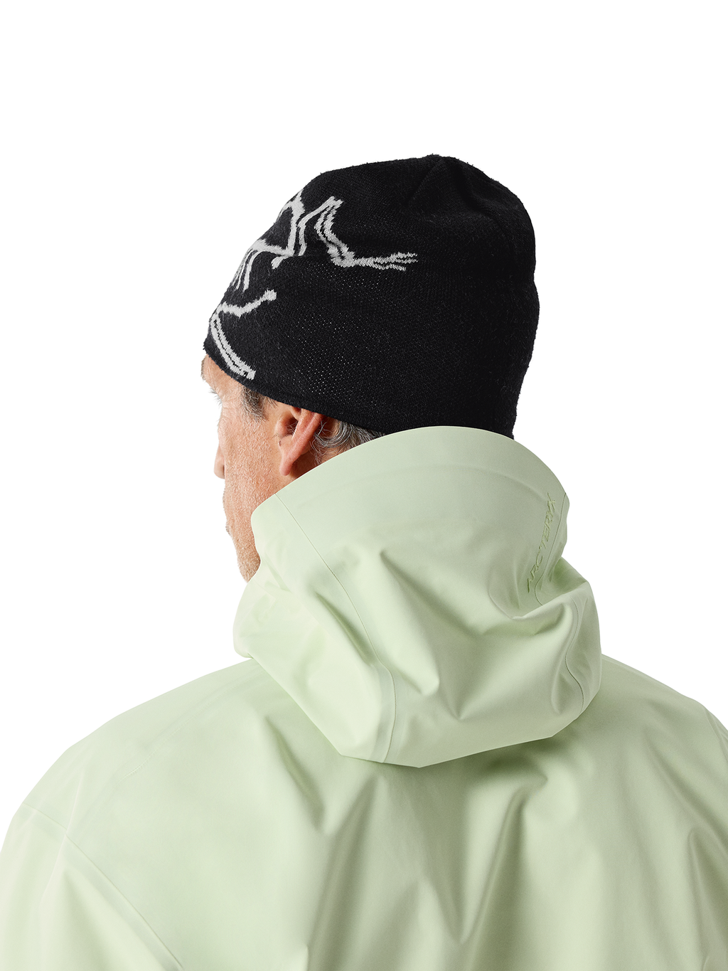 Unisex Bird Head Toque - Black Void