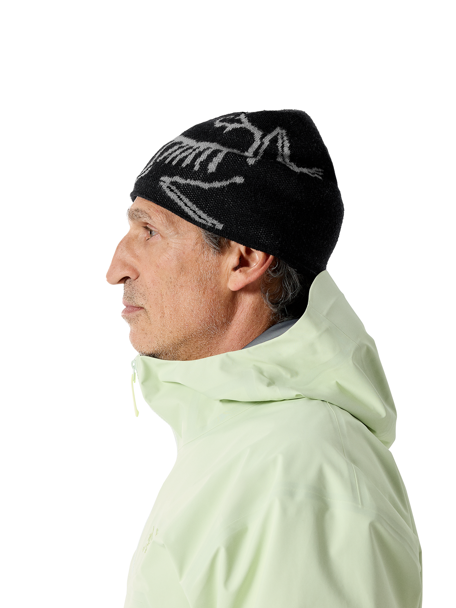 Unisex Bird Head Toque - Black Void