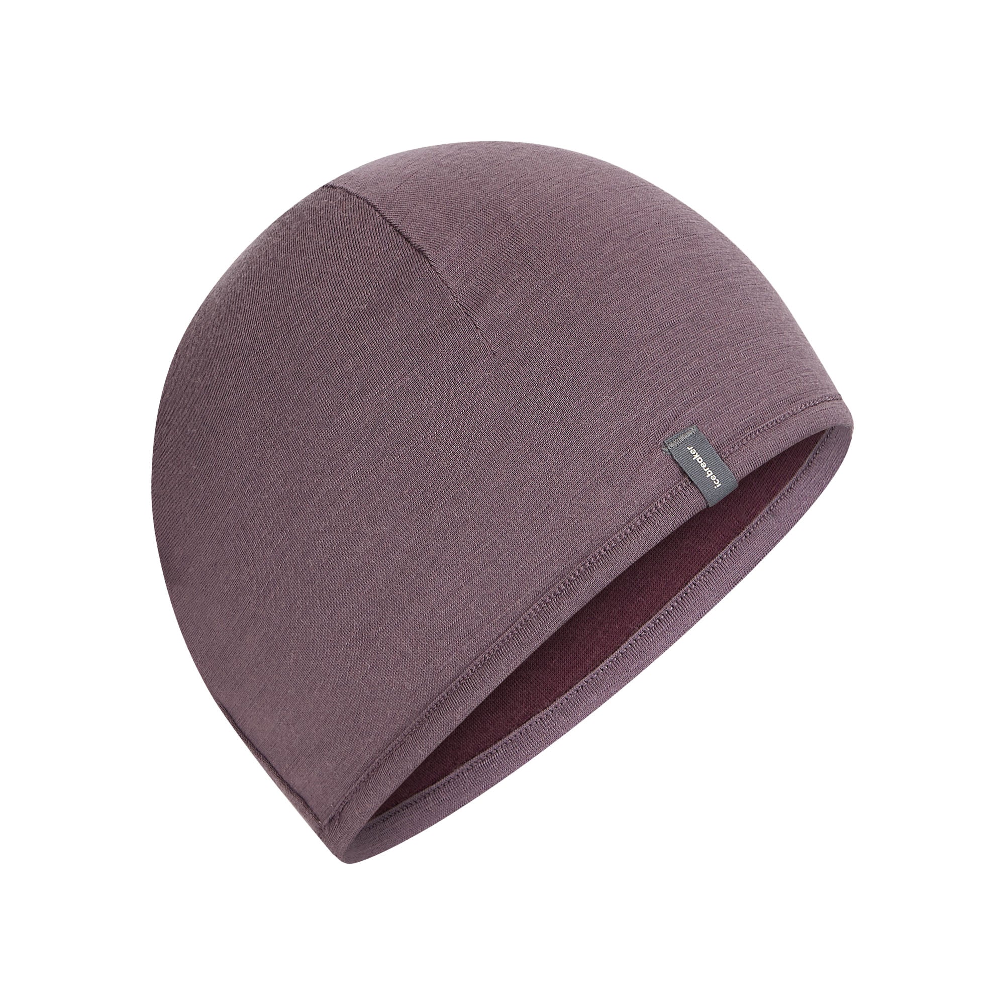 Unisex Reversible Merino Beanie - Purple