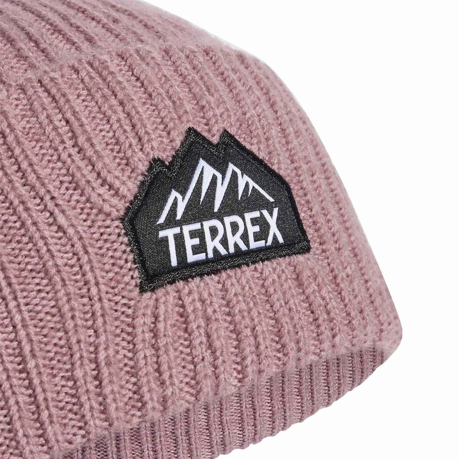 Women's Multi Mountain Badge Beanie - Purple
