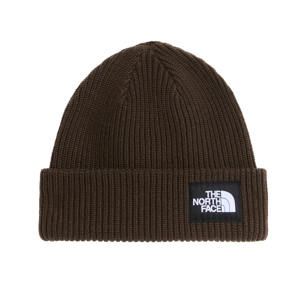 Unisex Salty Lined Beanie - Brown
