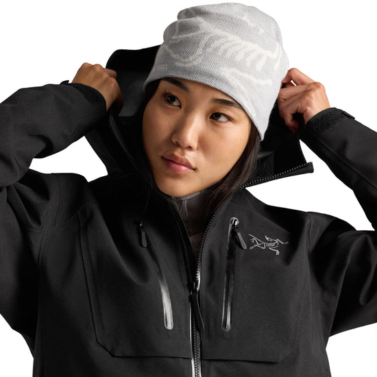 Unisex Bird Head Toque - Solitude / Arctic Silk