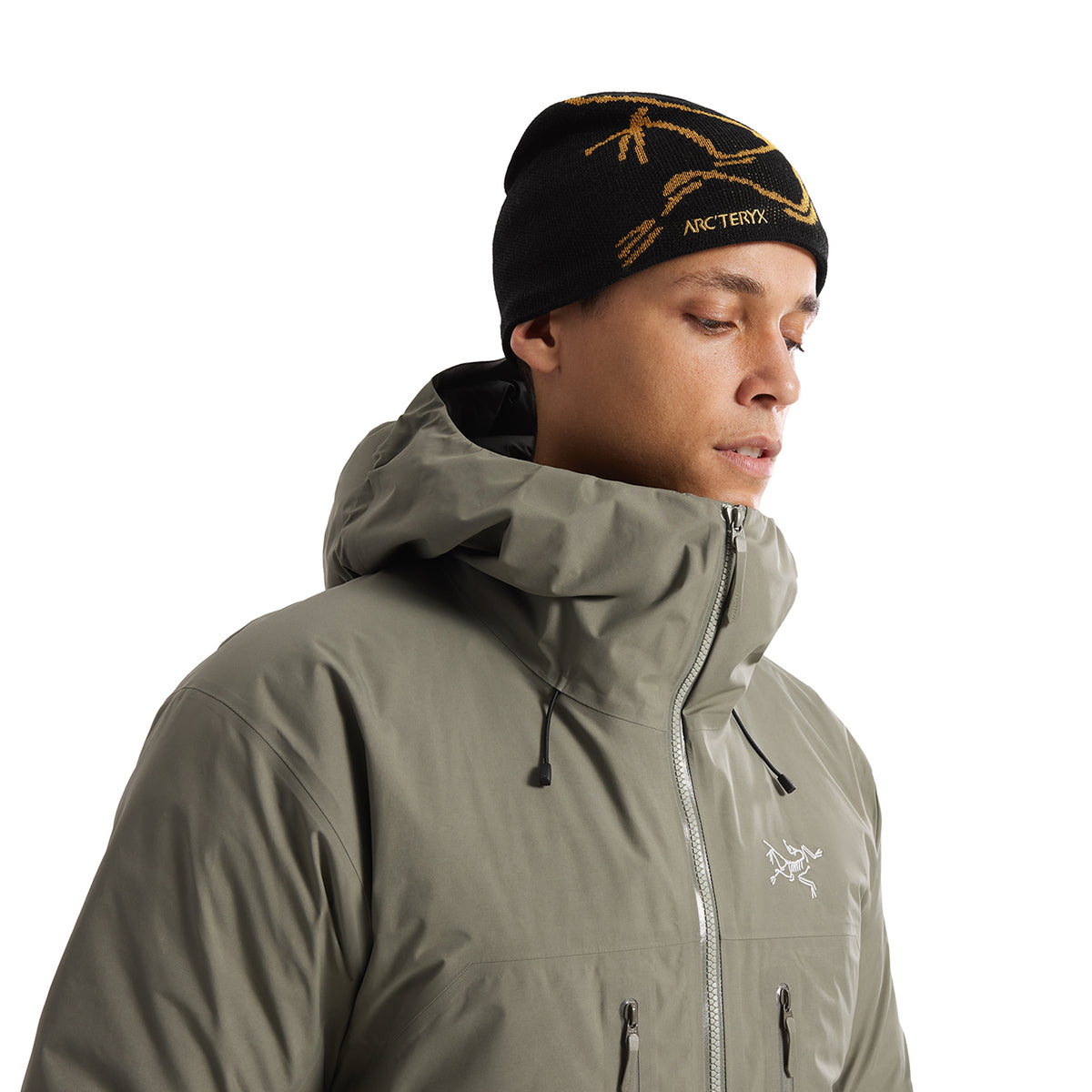 Unisex Bird Head Toque - 24K Black