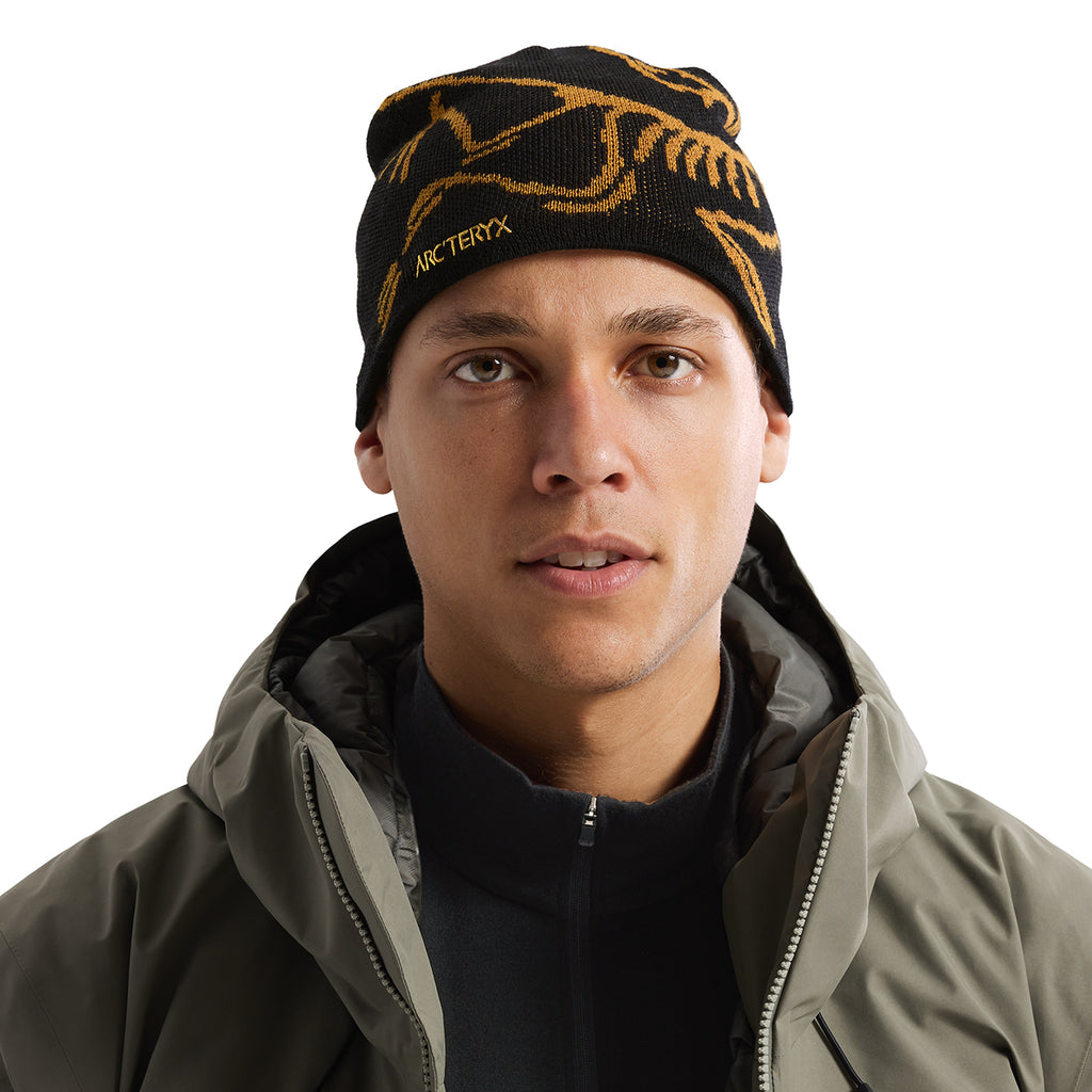 Unisex Bird Head Toque - 24K Black