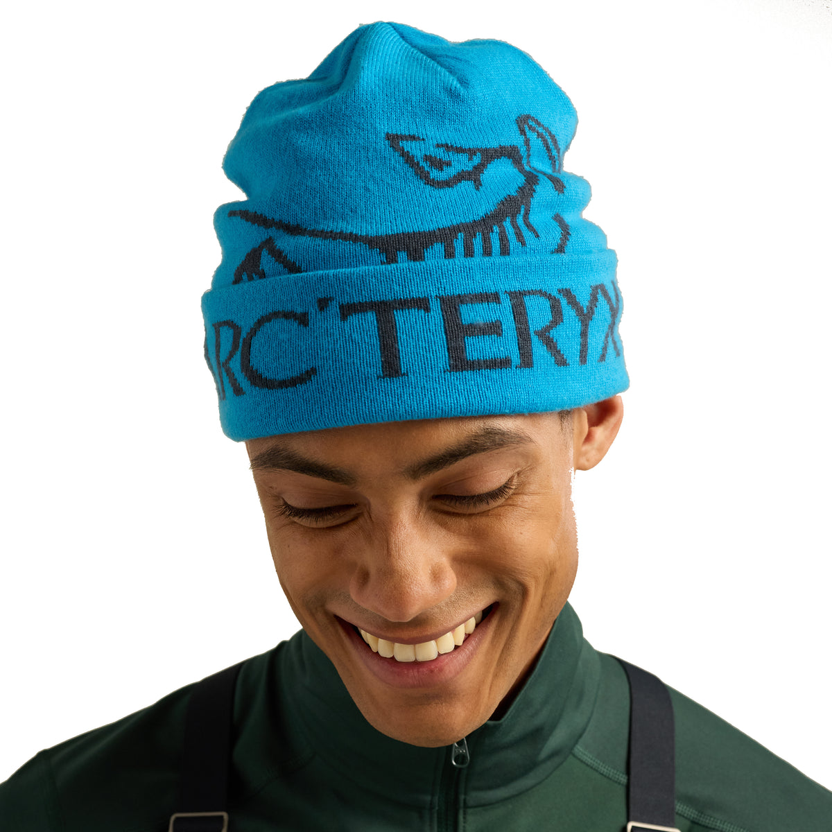 Unisex Bird Word Toque - Aquaculture / Black Sapphire
