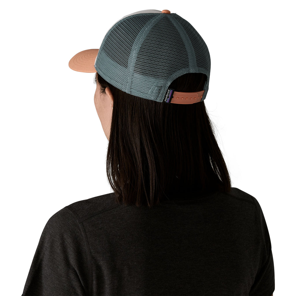 Unisex P-6 Logo LoPro Trucker Hat - White
