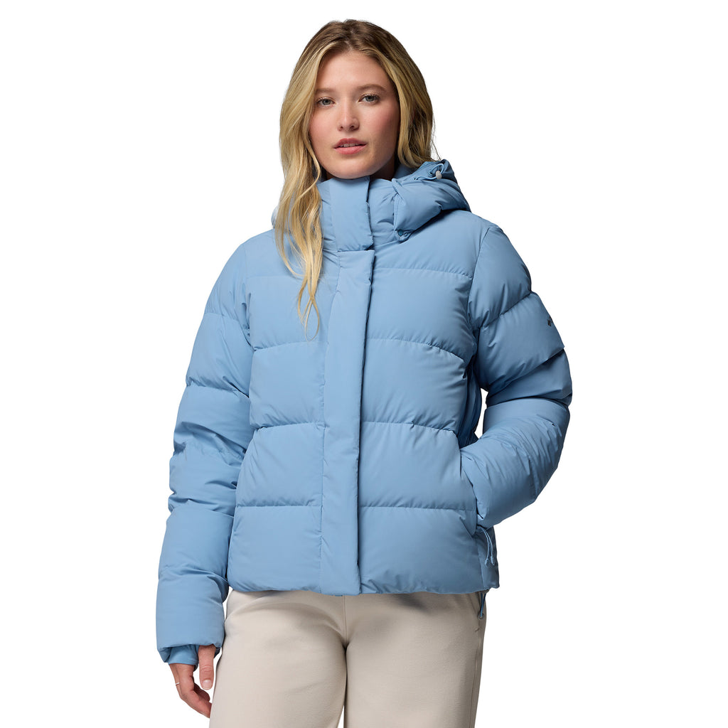 Women's Amaze Puff Hooded Down Jacket - Blue
