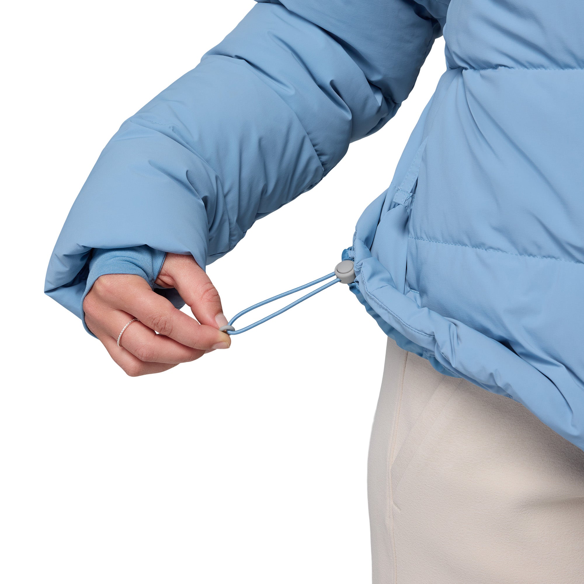 Women's Amaze Puff Hooded Down Jacket - Blue