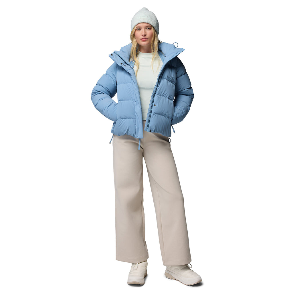 Women's Amaze Puff Hooded Down Jacket - Blue