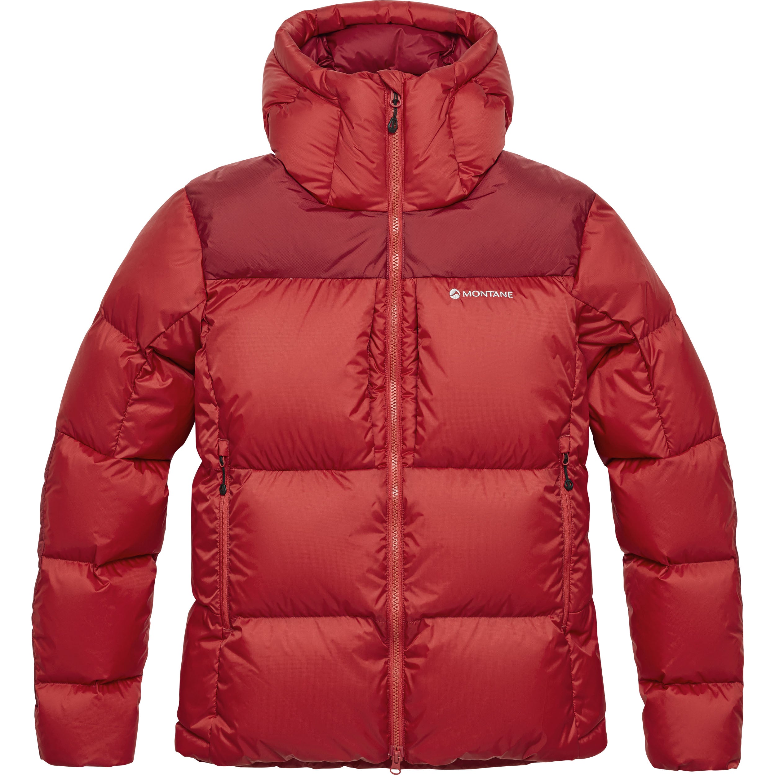 Women's Glacium Hooded Down Jacket - Red