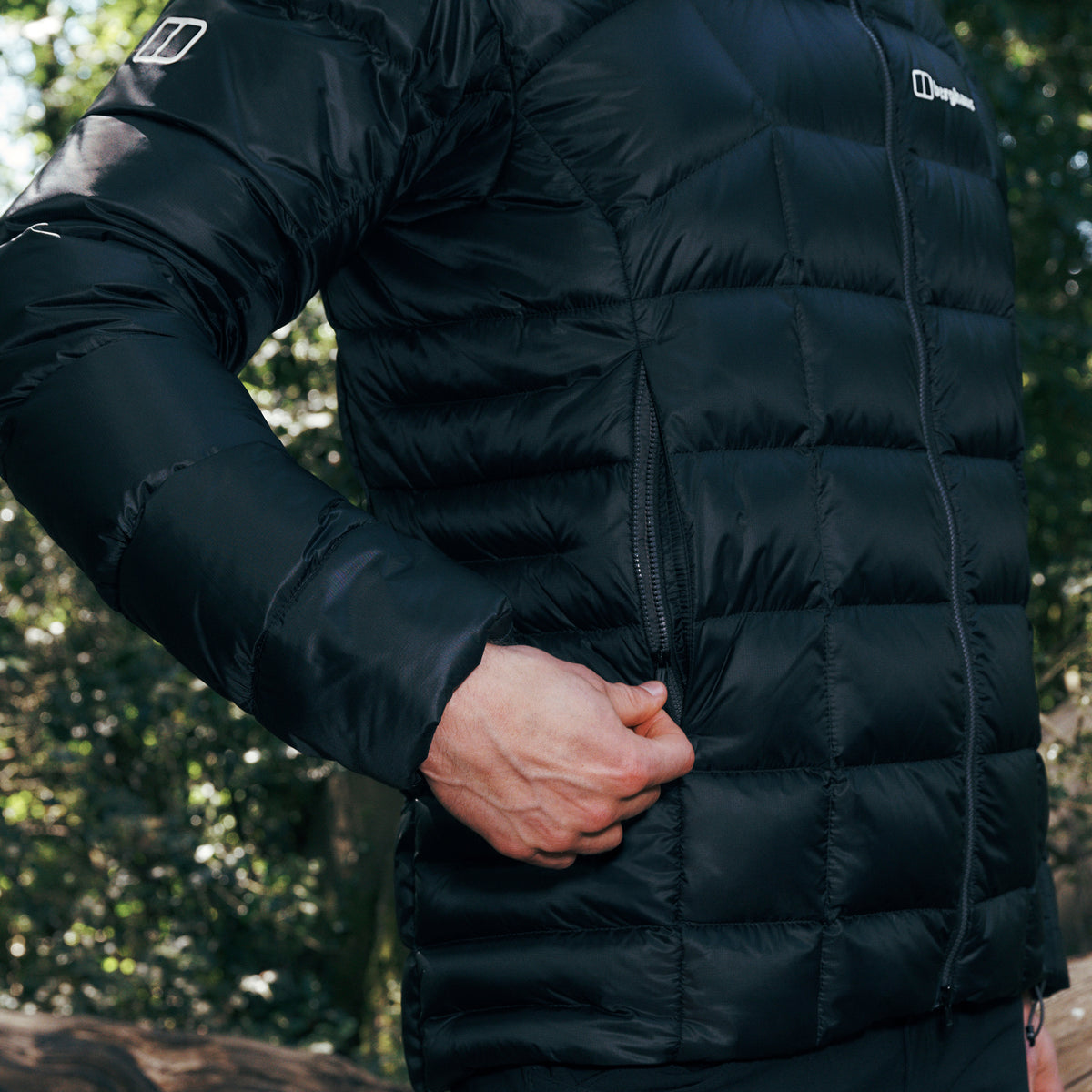 Men's Theralite Down Jacket - Black