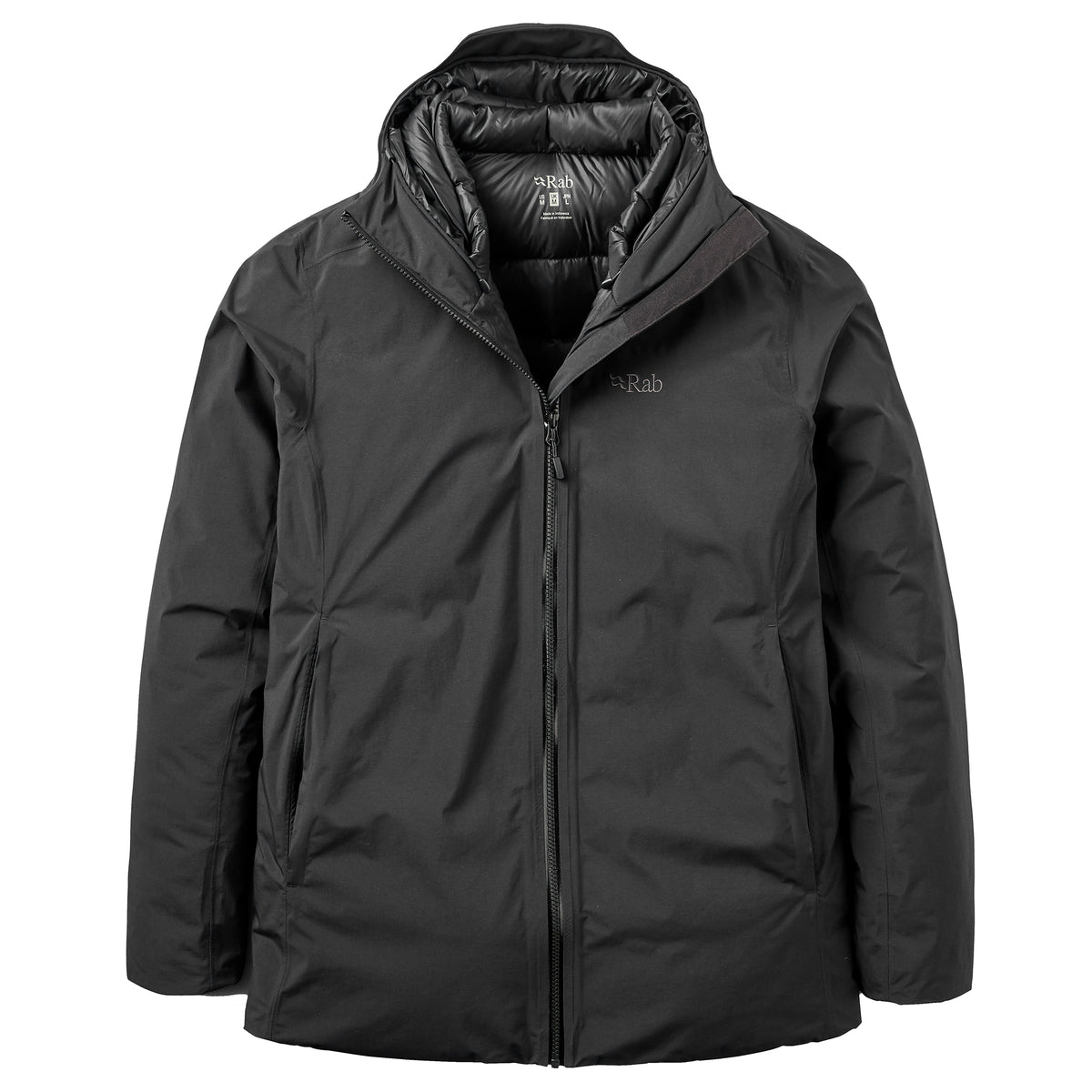 Men's Valiance Waterproof Down Jacket - Black