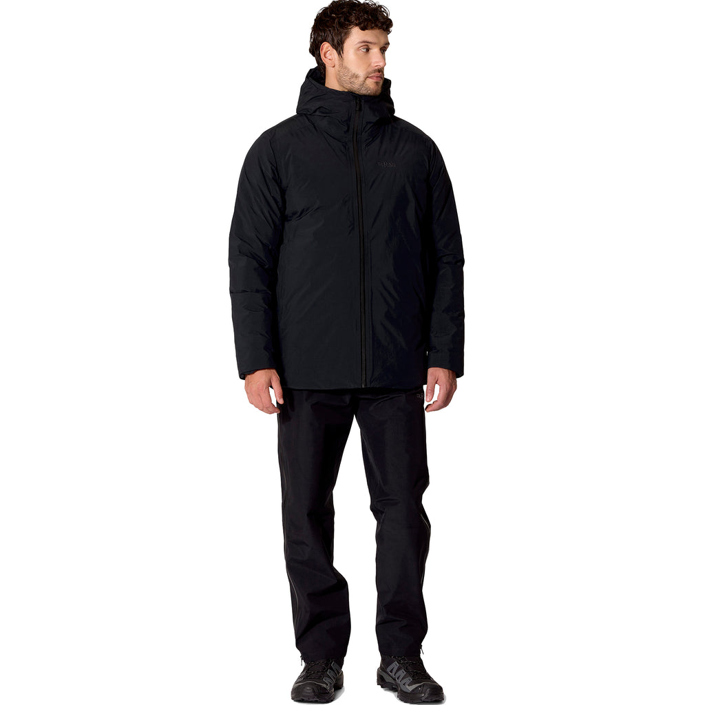 Men's Valiance Waterproof Down Jacket - Black