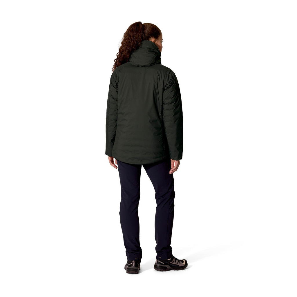 Women's Microlight Shield Waterproof Down Jacket - Dark Green
