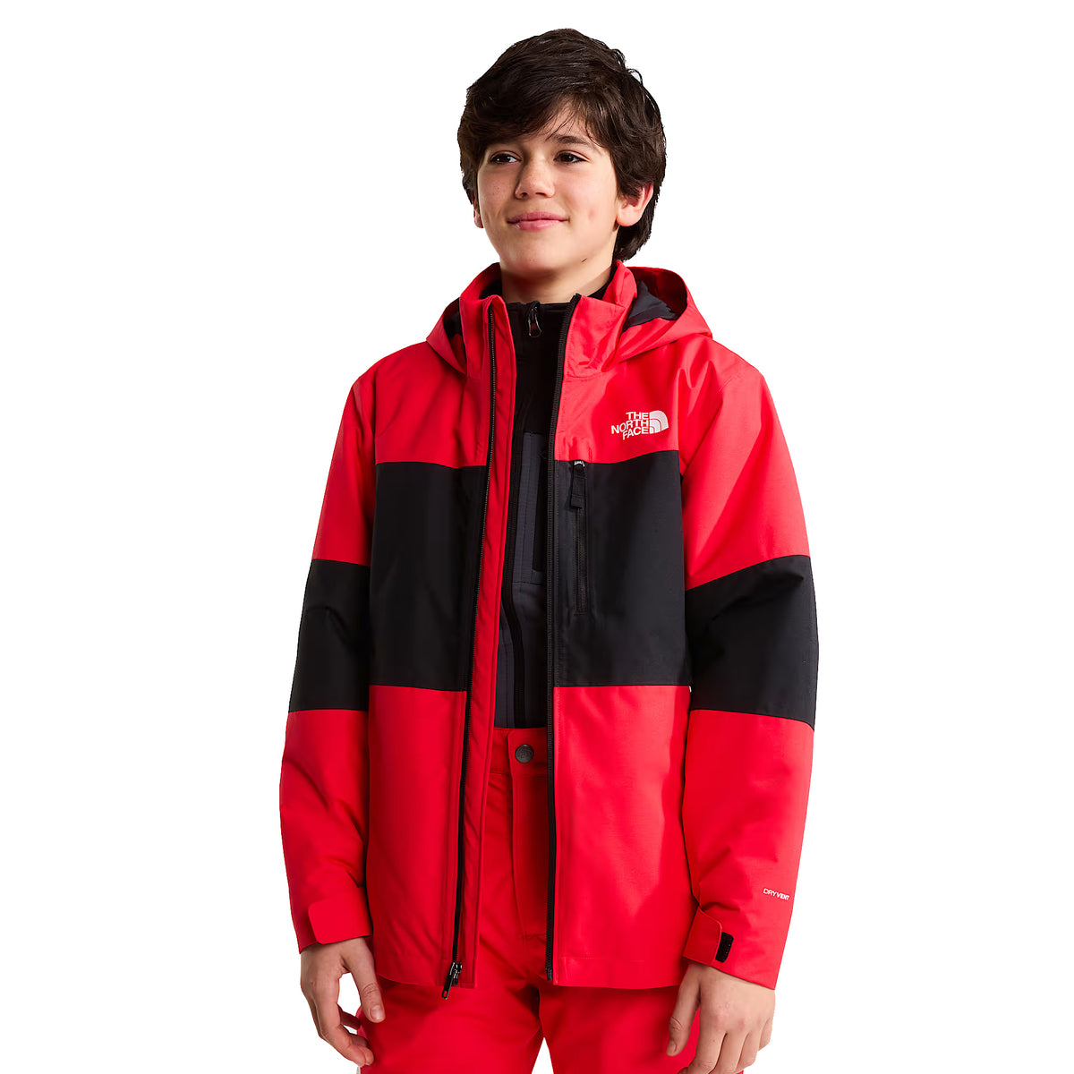 Kids' Freedom Insulated Ski Jacket - Red