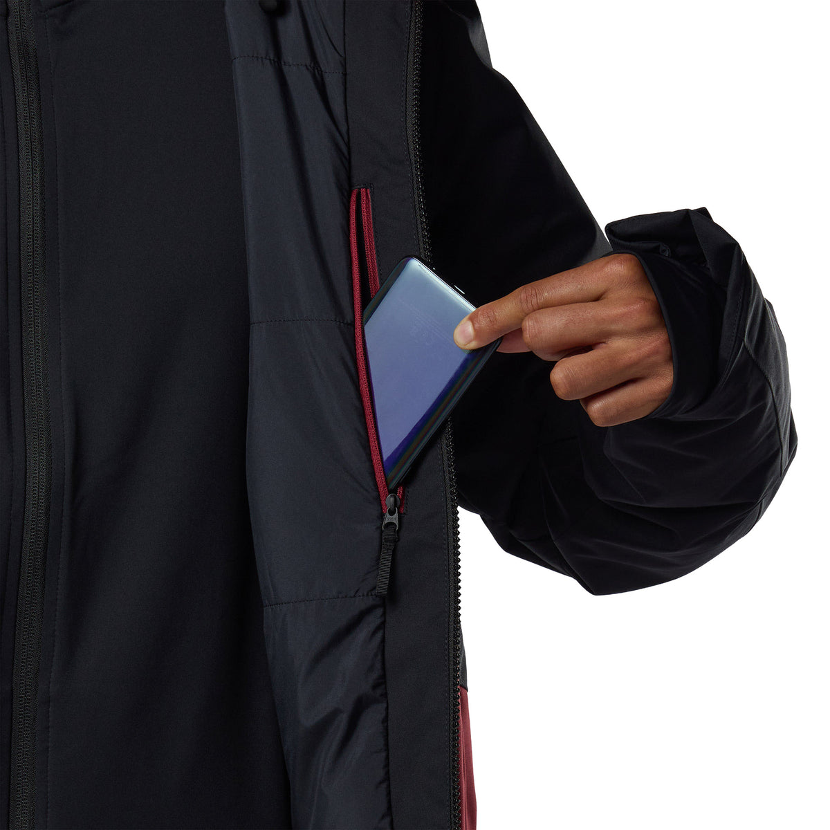 Men's Velika Insulated Ski Jacket - Red