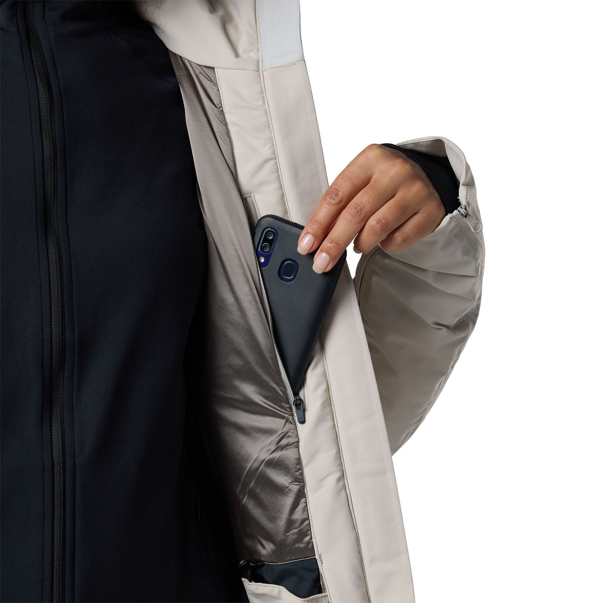 Women's Snowdazzle Insulated Ski Jacket - Silver