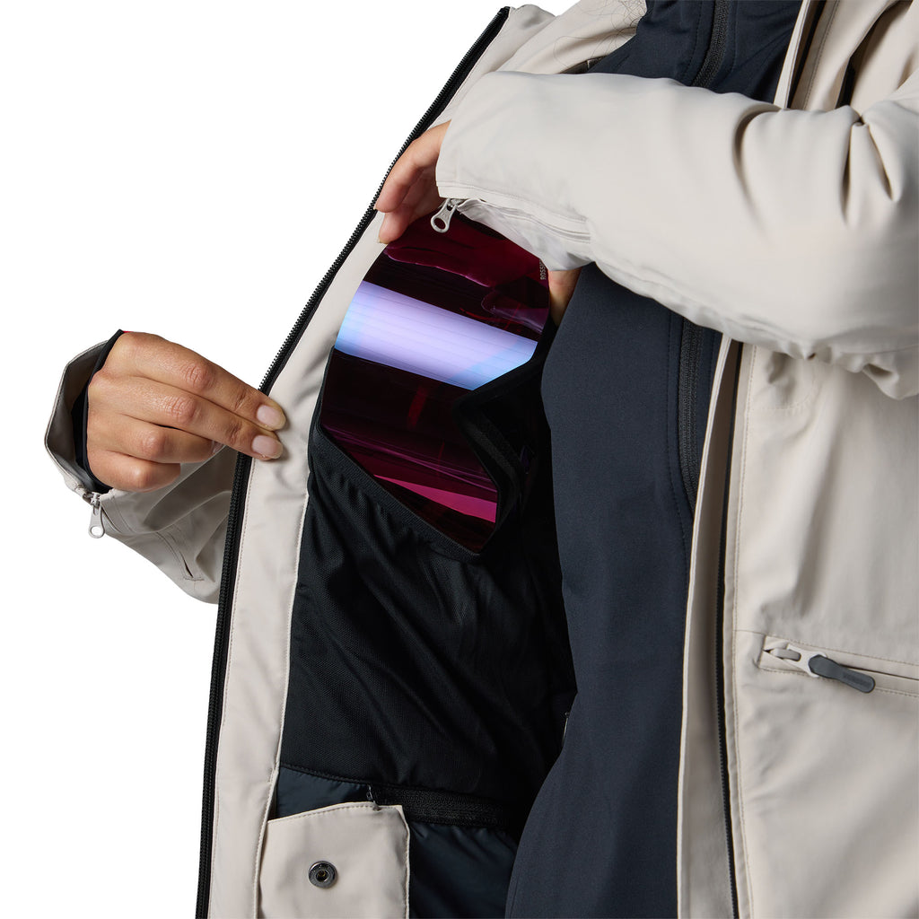 Women's Snowdazzle Insulated Ski Jacket - Silver
