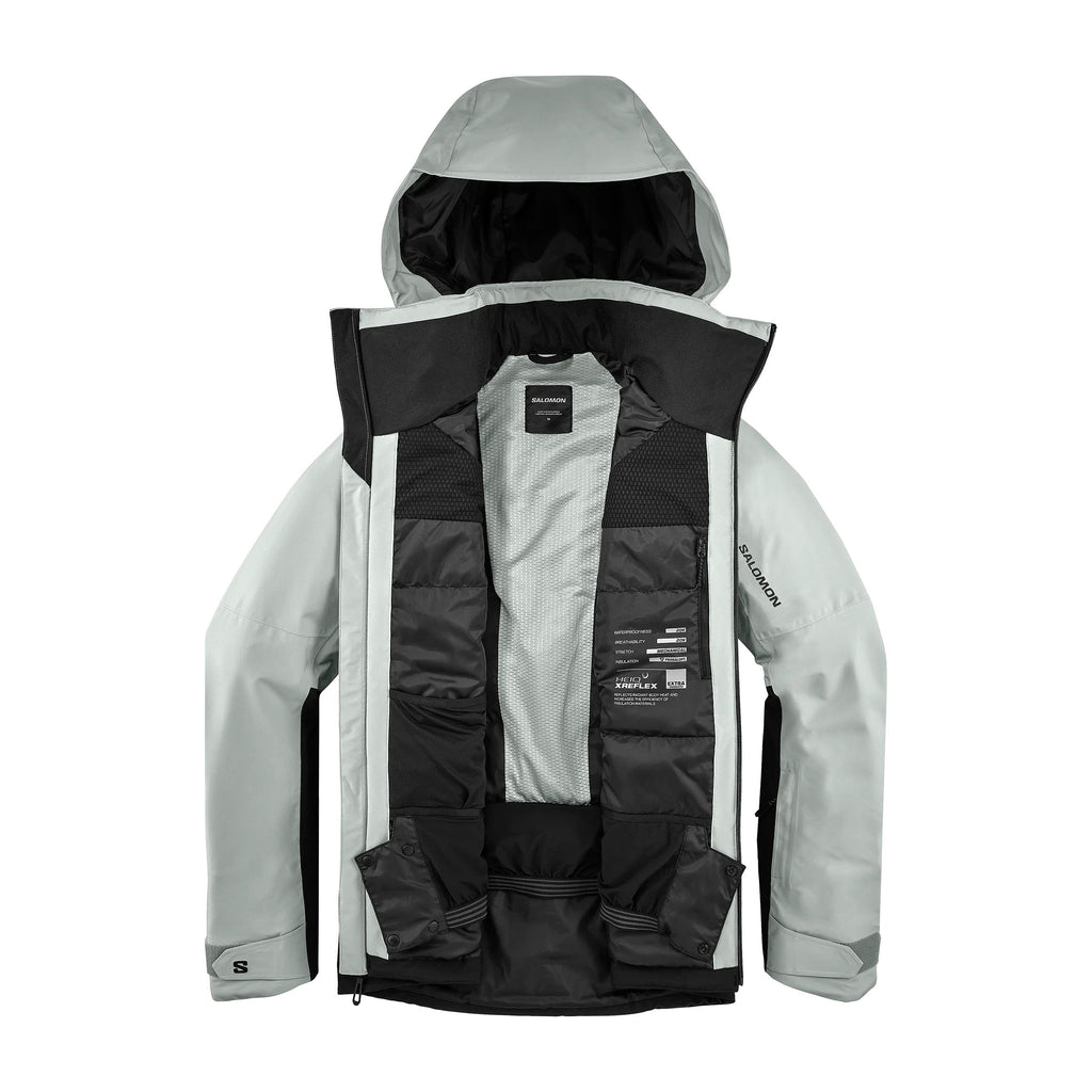 Men's Brilliant Insulated Ski Jacket - Grey