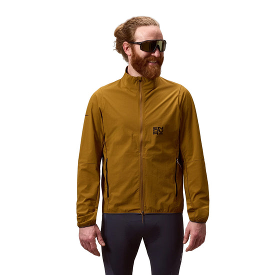 Men's AllTrack Ride Packable Jacket - Brown