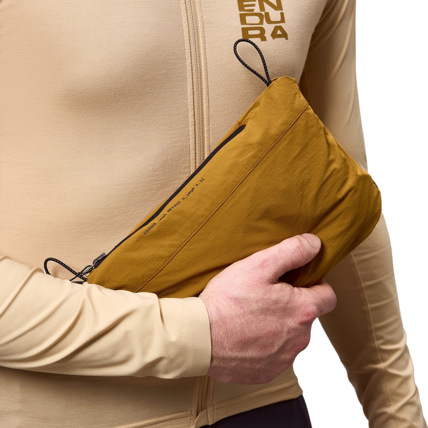Men's AllTrack Ride Packable Jacket - Brown