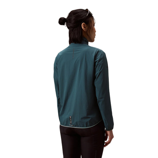 Women's AllTrack Ride Packable Jacket - Teal