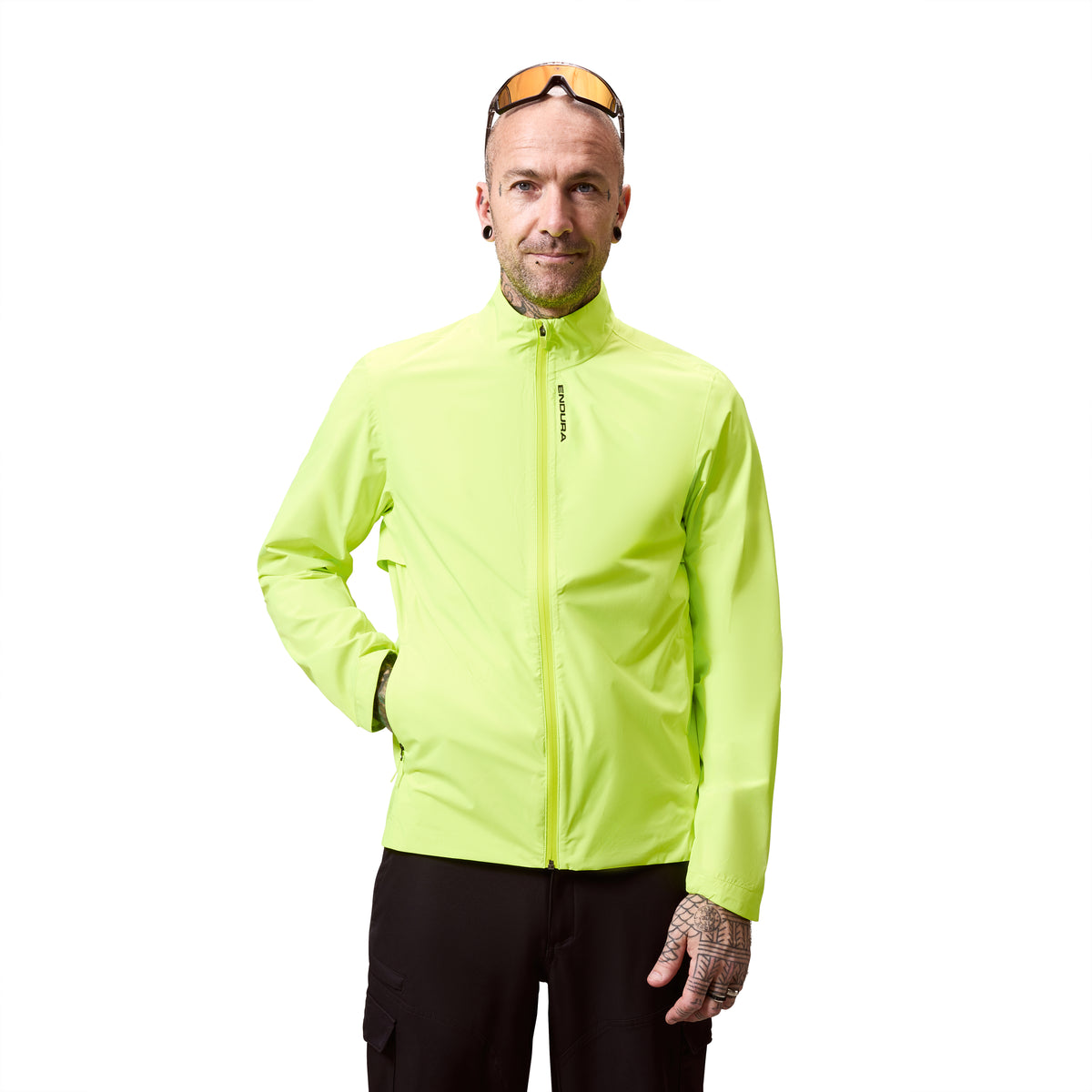 Men's Loop Rout Waterproof Jacket - Yellow