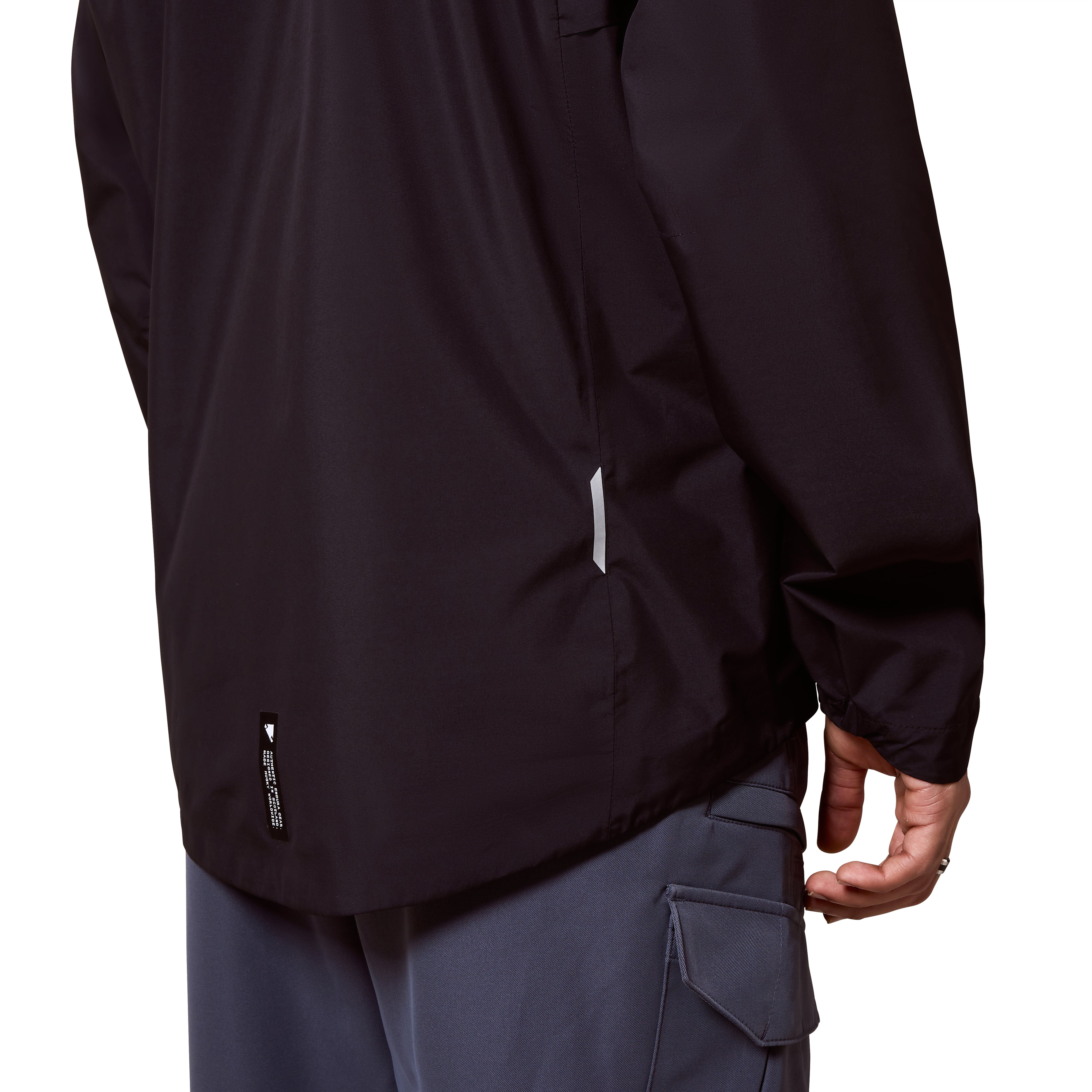 Men's Loop Rout Waterproof Jacket - Black