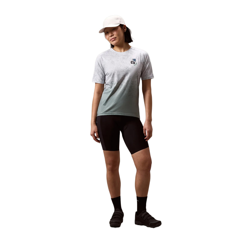 Women's SingleTrack Short-Sleeve Print T-Shirt - Blue