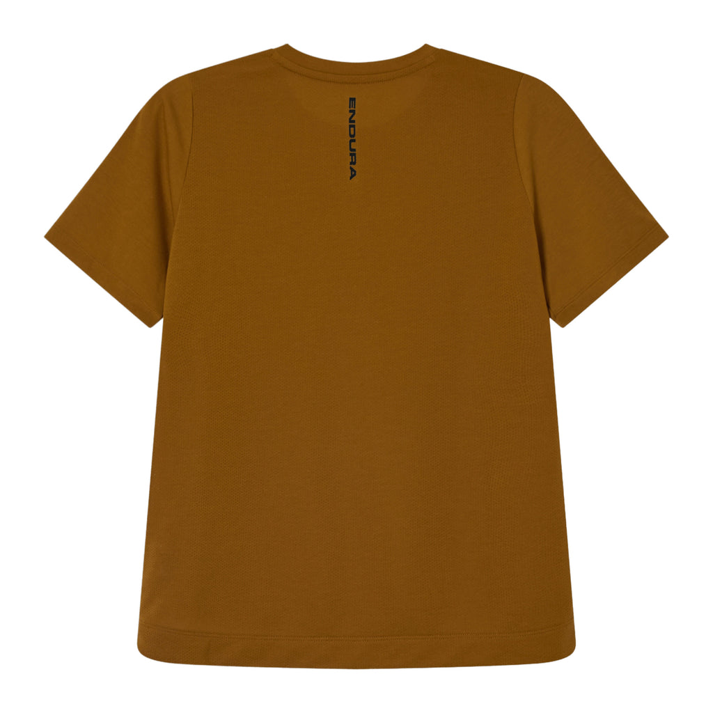 Women's Loop Short Sleeve Tech T-Shirt - Brown