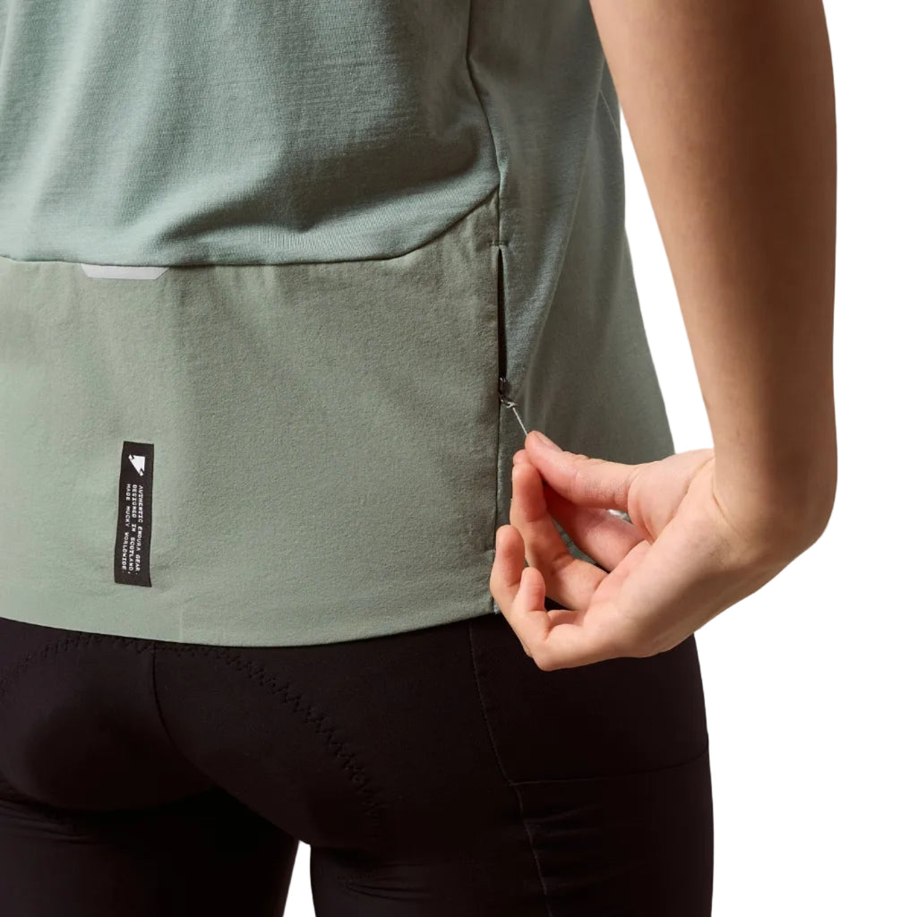 Women's AllTrack Ride Short-Sleeve Tech T-Shirt - Green