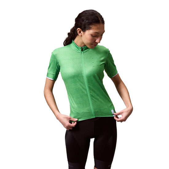Women's FS260 Print Short-Sleeve Jersey II - Green
