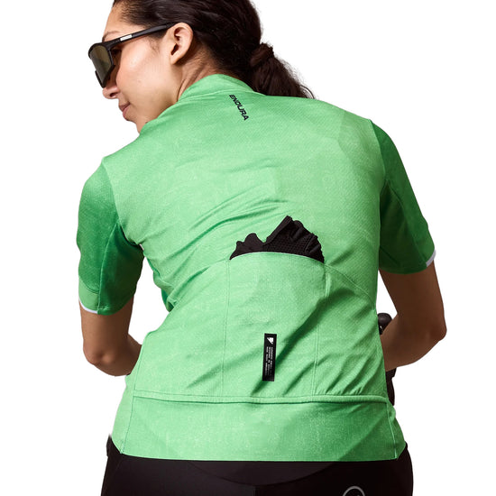 Women's FS260 Print Short-Sleeve Jersey II - Green