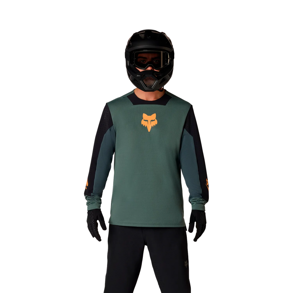 Men's Defend Creation Long-Sleeve Jersey - Green