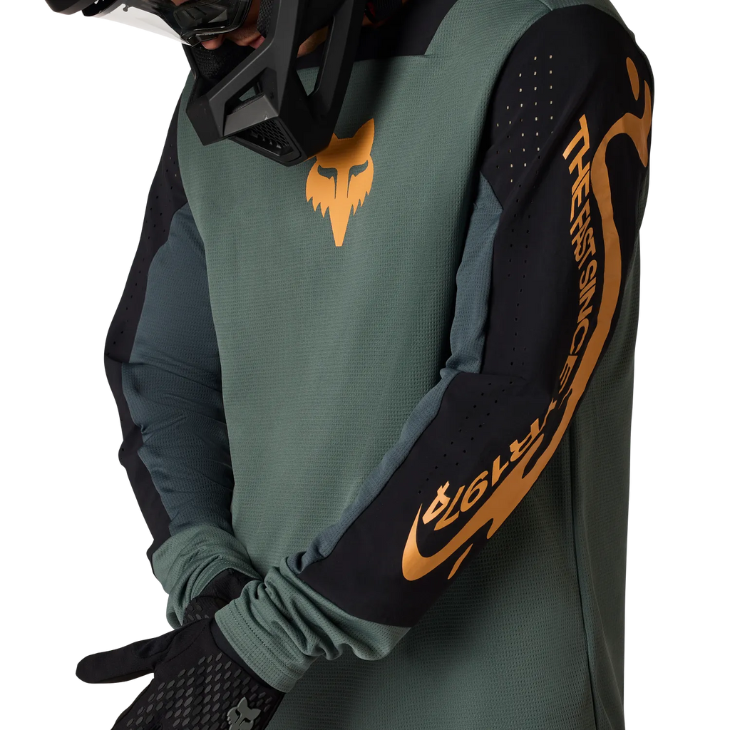Men's Defend Creation Long-Sleeve Jersey - Green