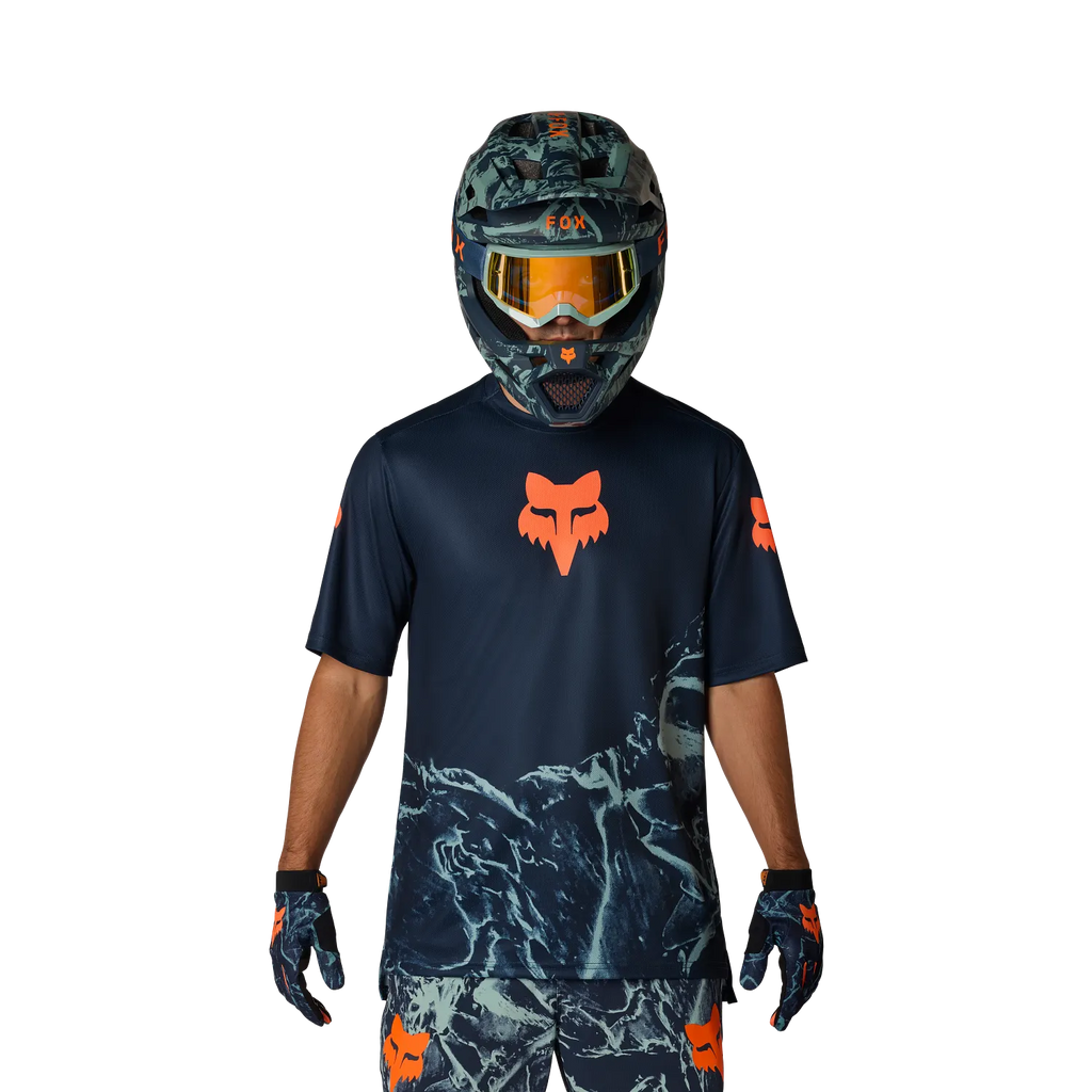 Men's Ranger Short-Sleeve Print Jersey - Blue