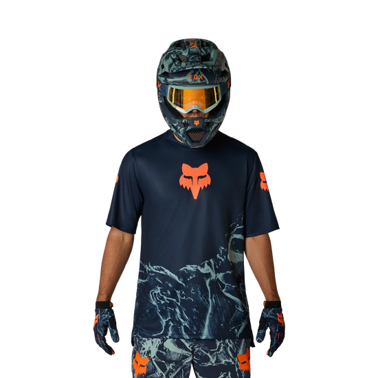 Men's Ranger Short-Sleeve Print Jersey - Blue