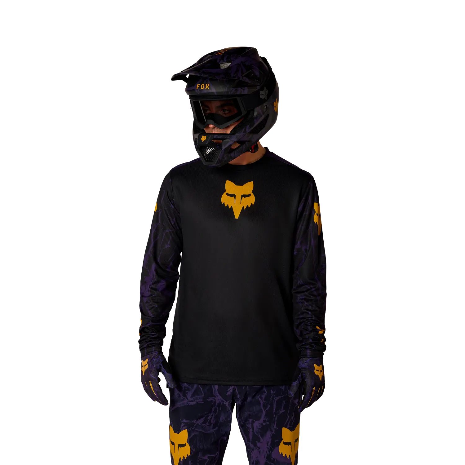 Kids' Ranger Long-Sleeve Print Jersey - Purple