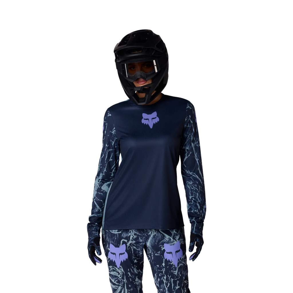 Women's Ranger Long-Sleeve Print Jersey - Blue