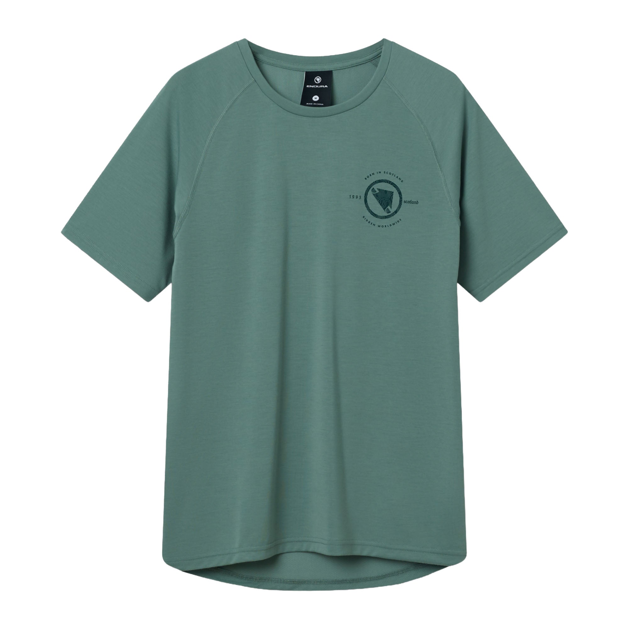 Men's Loop Short-Sleeve Tech T-Shirt - Green