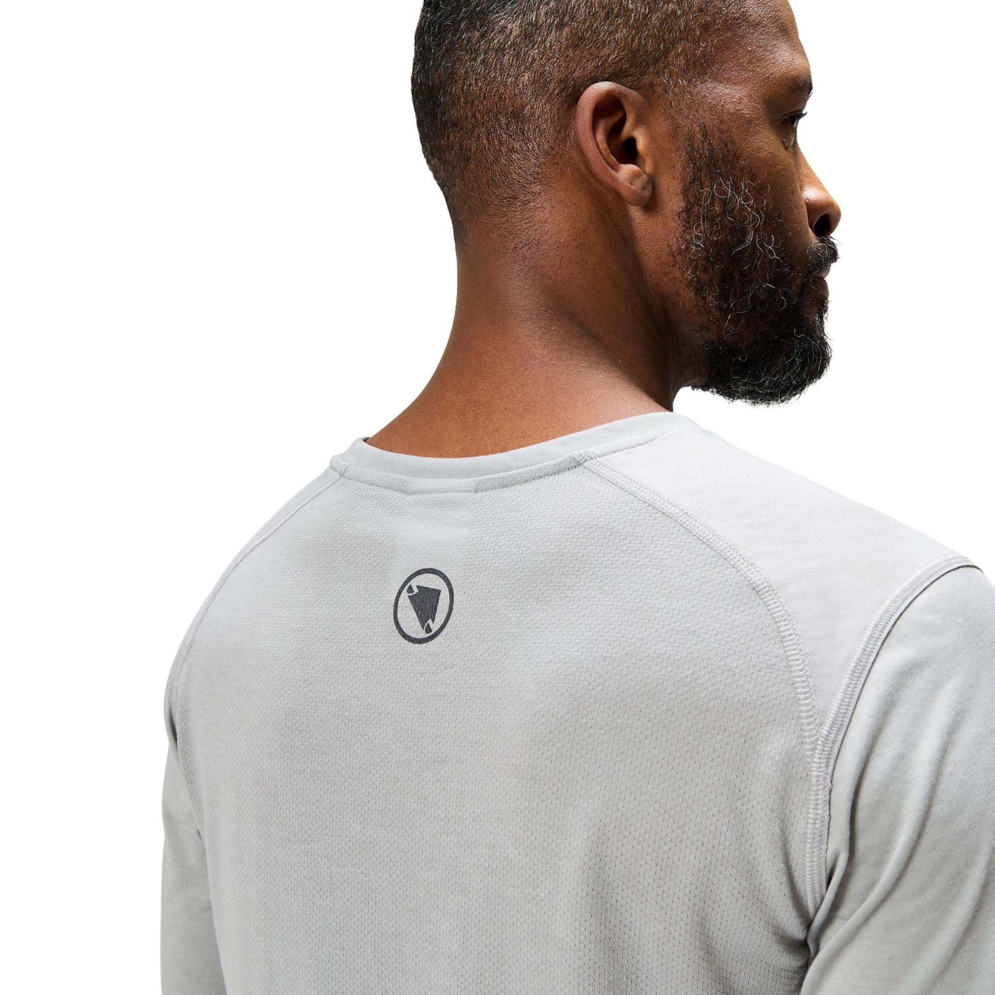 Men's Loop Long-Sleeve Tech T-Shirt - Grey