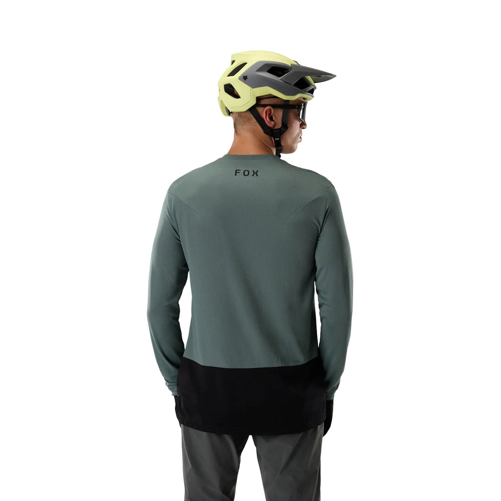 Men's Ranger Fox Head Long-Sleeve Jersey - Green