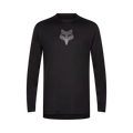 Men's Ranger Fox Head Long-Sleeve Jersey - Black
